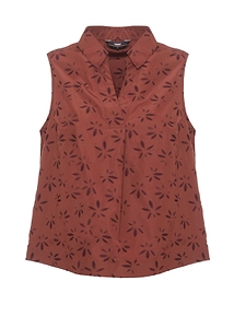 K-Way Sleeveless Jacquard Top
