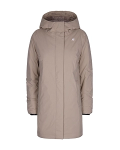 K-Way Sophie Soft Marmotta Medium Coat