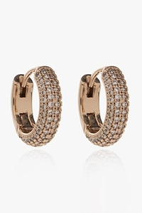 Brilliant State Pavé Hoop Earrings