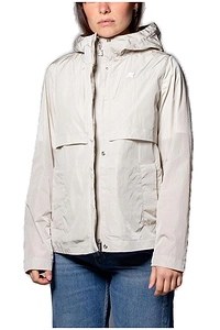 K-Way Sophile Logo Patch Jacket