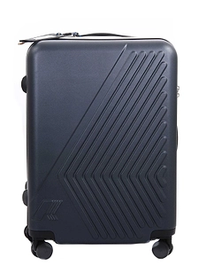 K-Way Textured Hard-Shell Suitcase