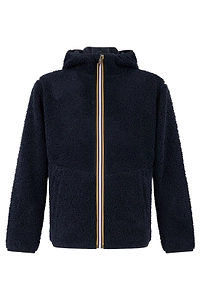 K-Way Zip-Up Fleece Hooded Jacket