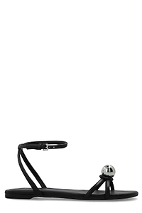 Kate Spade Harmony Smooth Leather Flat Sandals