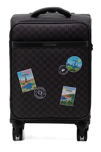 Karl Lagerfeld Ikon Monogram Trolley Case