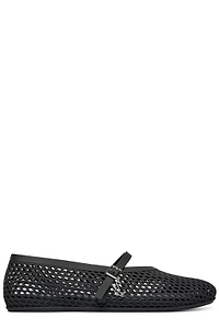 Karl Lagerfeld Jelly Mesh Mary Jane Ballet Flats