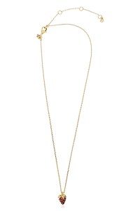 Kate Spade Pavé Strawberry Pendant Necklace