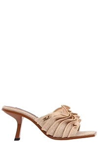 Karl Lagerfeld Karmel Ruffled Heeled Sandals