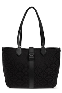 Spade Flower Jacquard Top Handle Bag