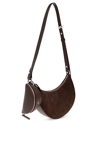 Suede Duo Shoulder Bag