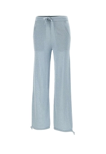 Knitted Drawstring Jogger Pants