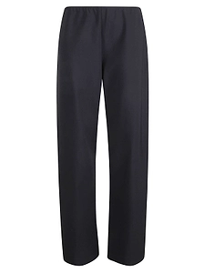 Katharina Hovman Elastic-Waist Straight Pants
