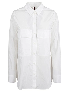Patch-Pocket Longline Shirt