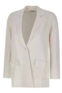 Milano Stitch Single-Breasted Blazer