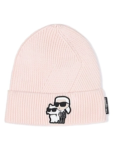 Karl Lagerfeld Kids Logo Patch Hat