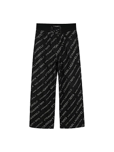 Karl Lagerfeld Kids Logo Print Pants