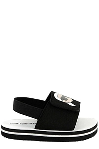 Karl Lagerfeld Kids Logo Strap Sandals