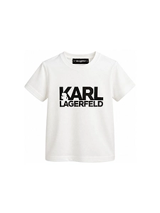 Karl Lagerfeld Kids Logo Print T-Shirt