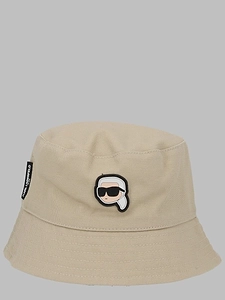 Karl Lagerfeld Kids Logo Reversible Bucket Hat