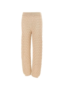 Kangra Openwork Knitted Trousers