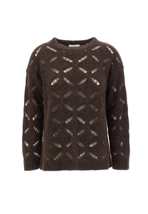 Kangra Openwork Knit Sweater