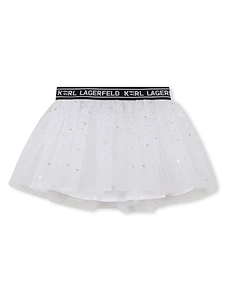 Karl Lagerfeld Kids Logo Sweatshirt And Skirt Set