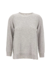 Kangra Oversized Crew Neck Knitted Sweater