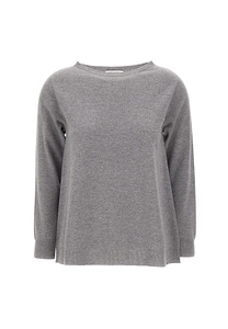 Kangra Relaxed Crew Neck Knitted Sweater