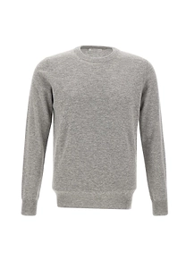 Kangra Ribbed Crew Neck Knitted Sweater