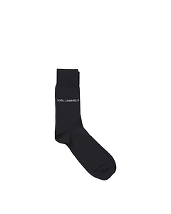 Karl Lagerfeld Logo Printed Stretched Socks