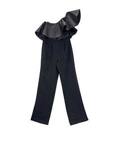 Karl Lagerfeld One-Shoulder Jumpsuit