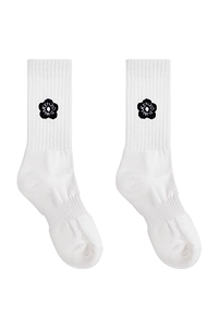 Floral-Intarsia Socks
