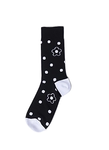 Kenzo Flower And Spot Intarsia Socks