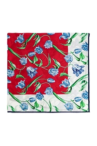Kenzo Tulip Square Scarf