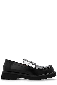 Kenzo Kenzosmile Logo-Plaque Fringed Loafers