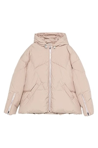 Khrisjoy Kids Drawstring Hooded Zip-Up Jacket