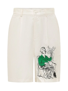 Tecnacolor Print Bermuda Shorts