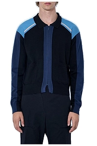 Kiko Kostadinov Long-Sleeved Zip-Up Cardigan