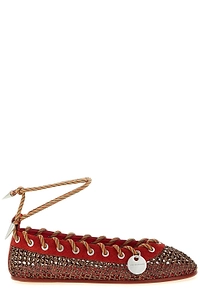 Kiko Kostadinov Reticella Mesh Ballet Flats