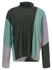 Kiko Kostadinov Sigo Asymmetric Turtleneck Sweater