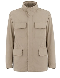 Kired Four-Pocket High Collar Jacket
