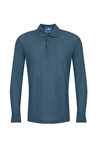 Kired Long-Sleeve Polo Shirt