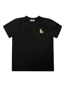 Kenzo Kids Logo Printed Crewneck T-Shirt