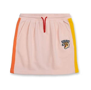 Kenzo Kids Logo Printed Drawstring Skirt
