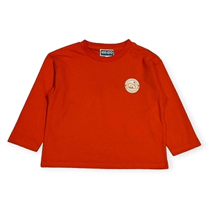 Kenzo Kids Logo Printed Long Sleeved T-Shirt