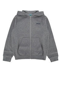 Kenzo Kids Logo-Printed Zipped Hoodie