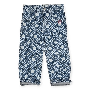 Kenzo Kids Monogram Printed Denim Jeans