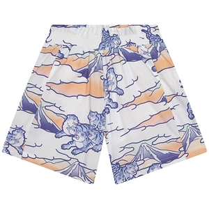 Kenzo Kids Paperbag Waist Graphic Printed Shorts