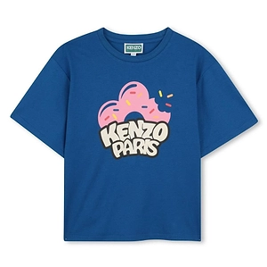 Kenzo Kids Printed Crewneck T-Shirt