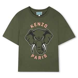 Kenzo Kids Printed Crewneck T-Shirt