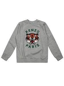 Kenzo Kids Tiger Graphic Crewneck Sweatshirt